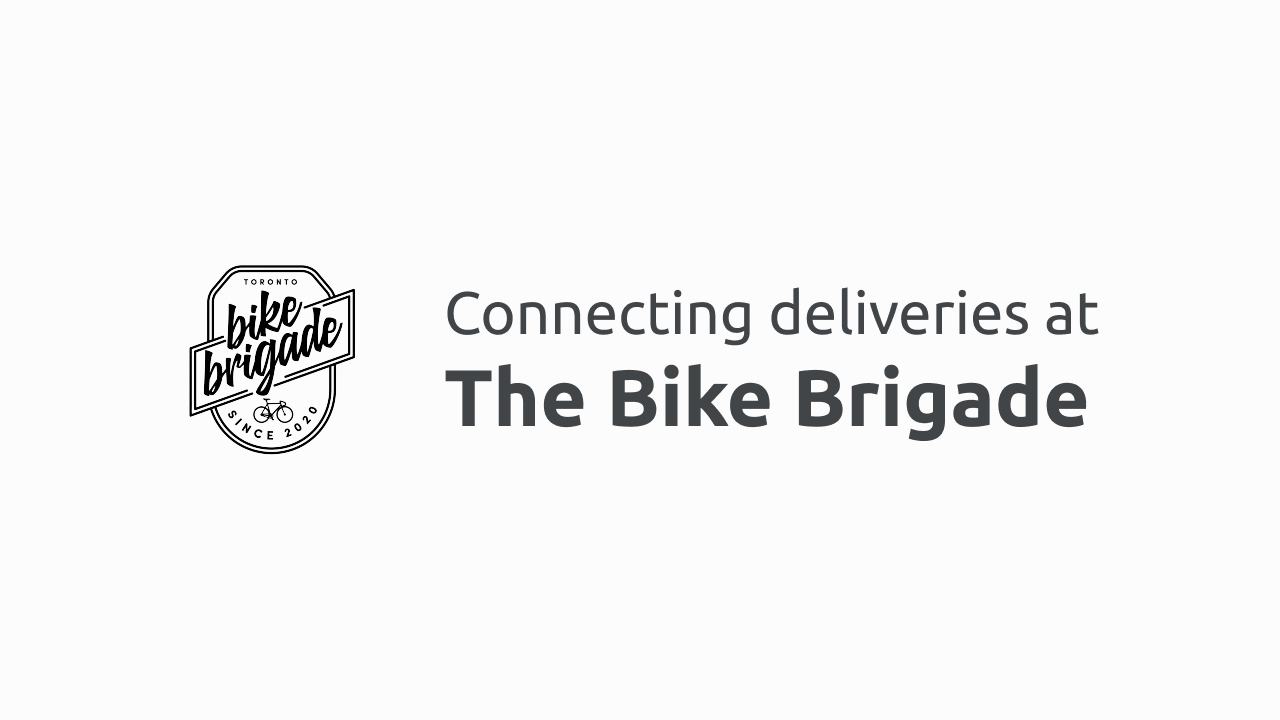 The Bike Brigade internship